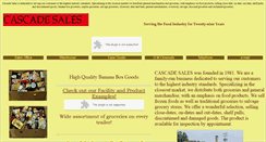 Desktop Screenshot of cascadesaleswis.com